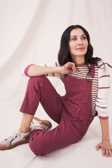 ISABELLE DUNGAREE PINK 2