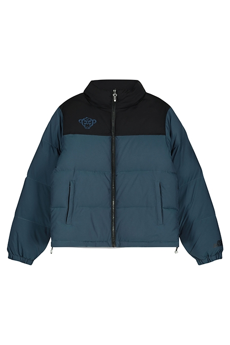 WOMEN CROWN PUFFER DARK GREEN/BLACK 2