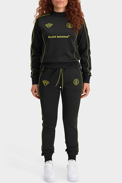 WOMEN ATARI TRACKTOP BLACK/LIME 2