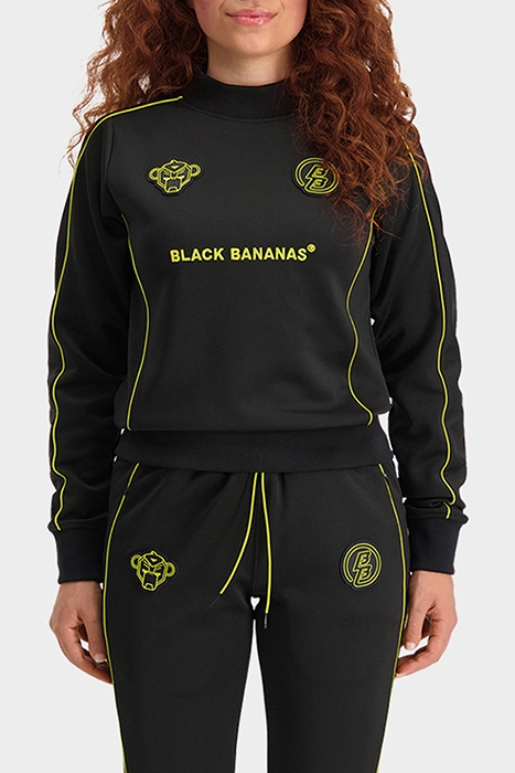 WOMEN ATARI TRACKTOP BLACK/LIME 1