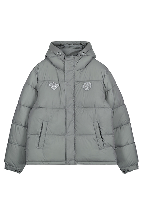 DEFENDER PUFFER GREY/WHITE 2