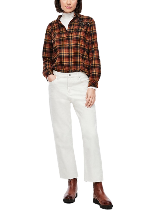 blouse Cinnamon Check 4