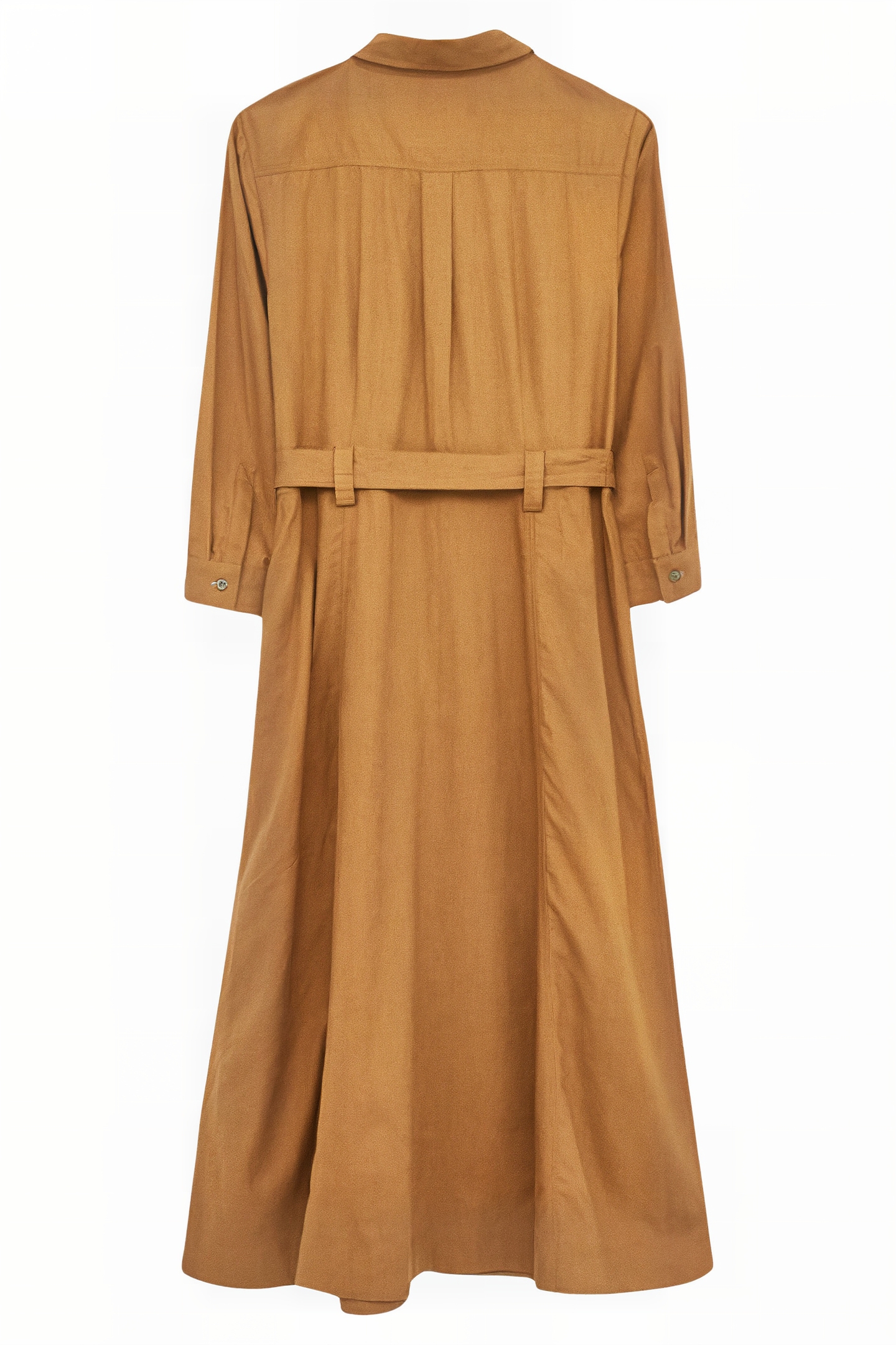 IGNES SHIRT DRESS MID BROWN 6