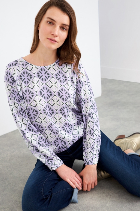 CELIA TOP PURPLE MULTI 4