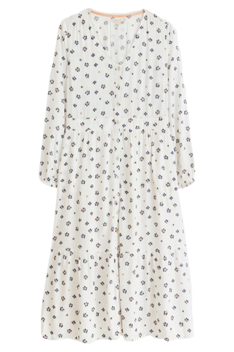 BELLA MIDI DRESS GREY MULTI 1