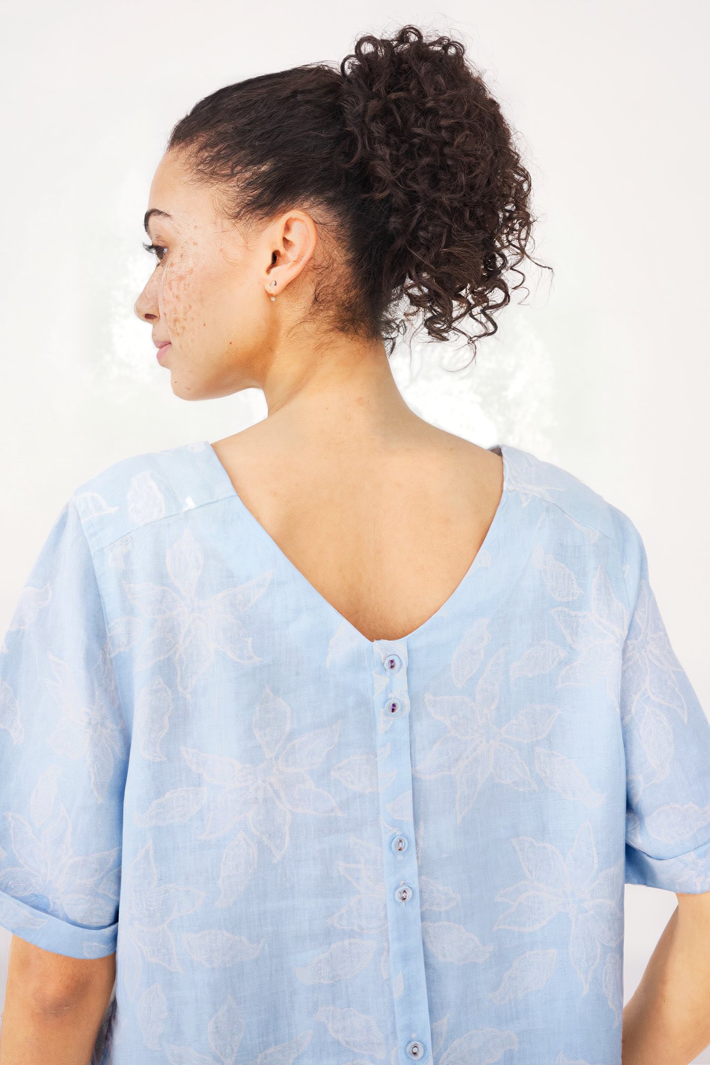 EDIE LINEN DRE BLUE 2