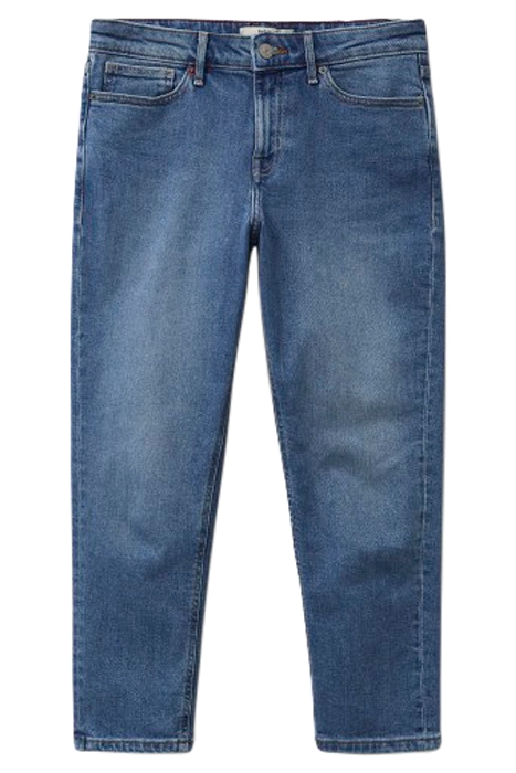 BROOKE STRAIGHT CROP JEAN LIGHT DENIM 1