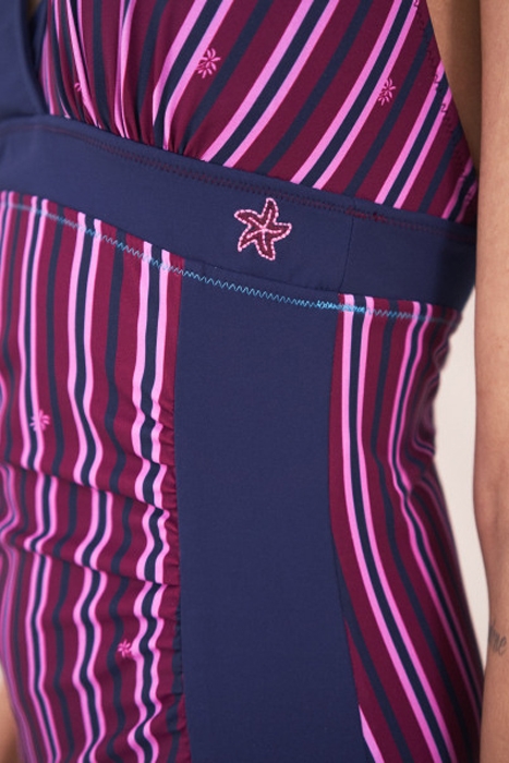 SUNSHINE REVERSIBLE SWIMSUIT PINK MLT 2