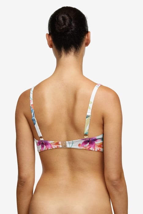 SW BRA UNDERW. COVERING BRENDA WHITE PA BRIGHT FLOWER 3