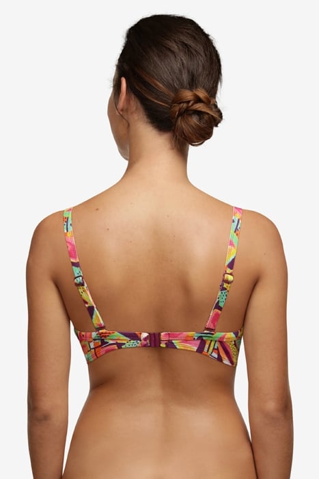 SW BRA TSHIRT BABETTE ABSTRACT SUNSET MOSAIC 4