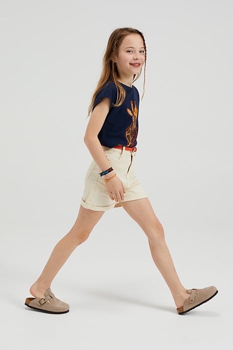 GIRLS SKINNY FIT SHORT OFF-WHITE 4