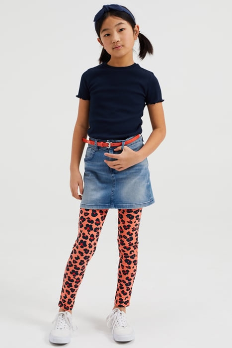 MEISJES LEGGING, 2-PACK CORAL PINK 3