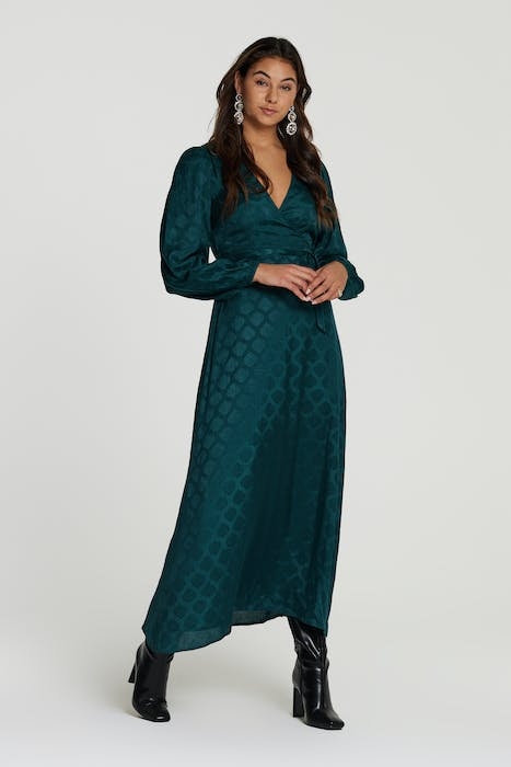 LADIES NAIROBI DRESS BAROQUE JAQUARD 4