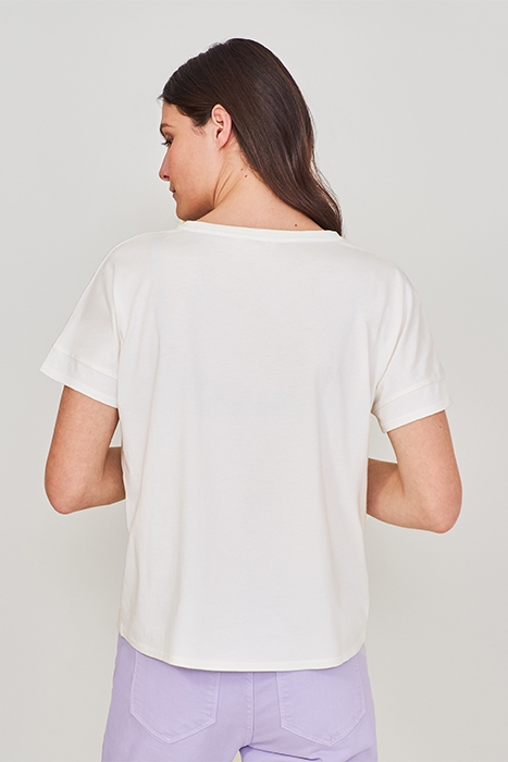 SANDY GRAPHIC TEE WHITE MLT 3