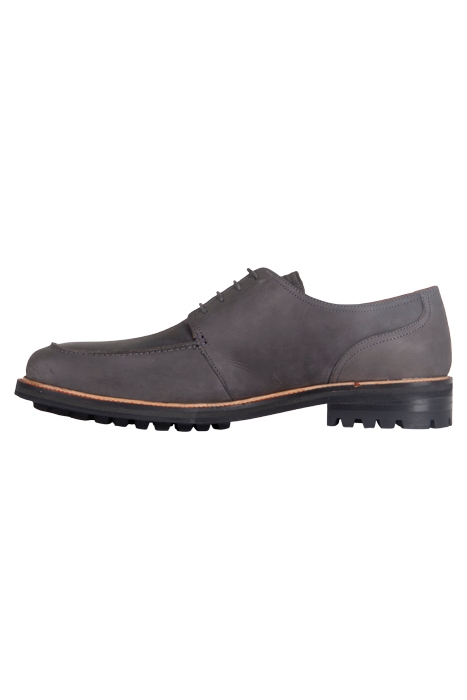 ALFIE NUBUCK DERBY SHOEDISPLAY CHARCOAL GREY 3