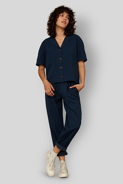 LOURDES NAVY JACQUARD NAVY JACQUARD 3