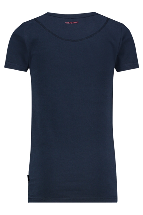 SHORT SLEEVE CREW NECK TS BOYS DARK BLUE 2