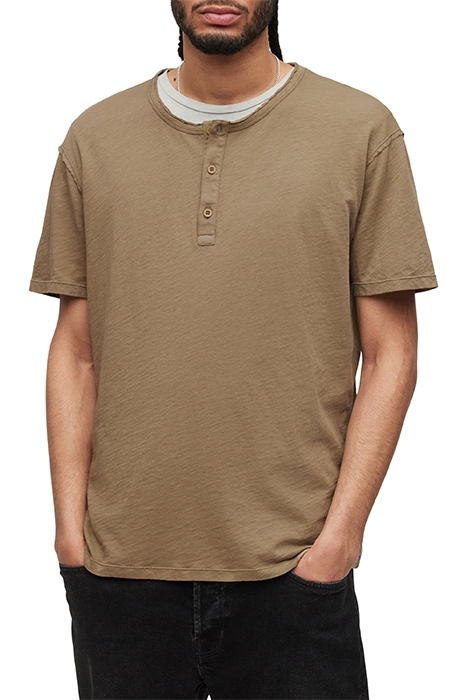 FIGURE SS HENLEY ASH KHAKI BROWN 1