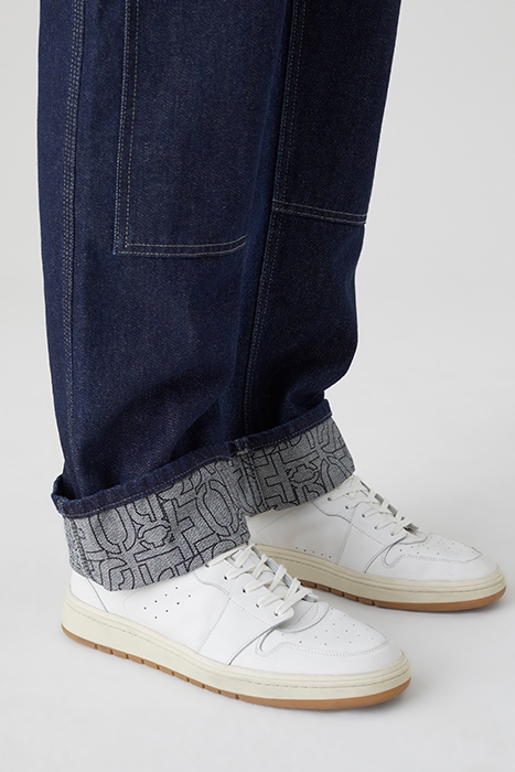 X-WORKS STRAIGHT JEANS DARK BLUE 7