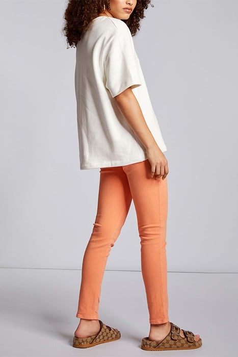 ORGANIC FELPA SWEAT T-SHIRT BUTTERMILK 2