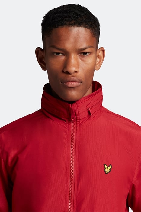 MESH LINED JACKET WITH PANELLED SLEEVES TUNNEL RED 4