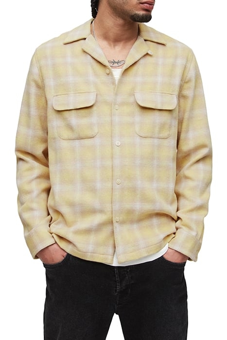 JACINTO LS SHIRT BUTTERMILK YELLOW 1