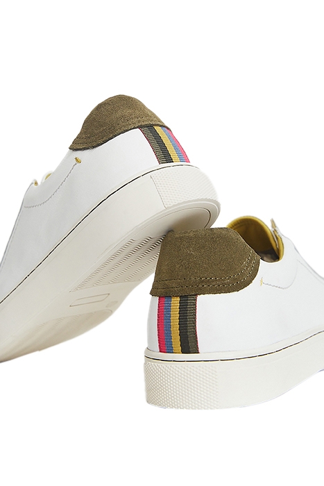 NOAH LEATHER TRAINER BRIL WHITE 4