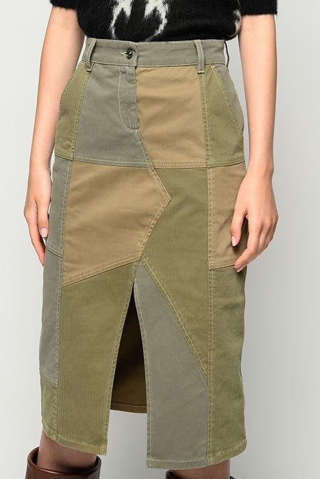 PARK ROW GONNA PJ536 COTONE PA MULTICOLOR/GREEN 1