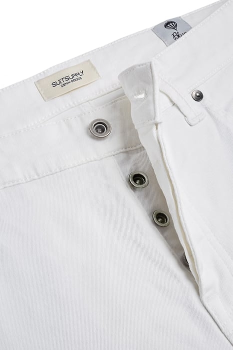 WHITE 5 POCKET ALAIN JEANS 3