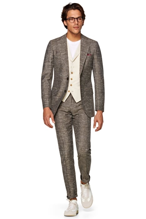 Mid Brown Lazio Suit 1