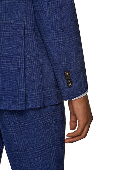 MID BLUE CHECKED HAVANA SUIT 8