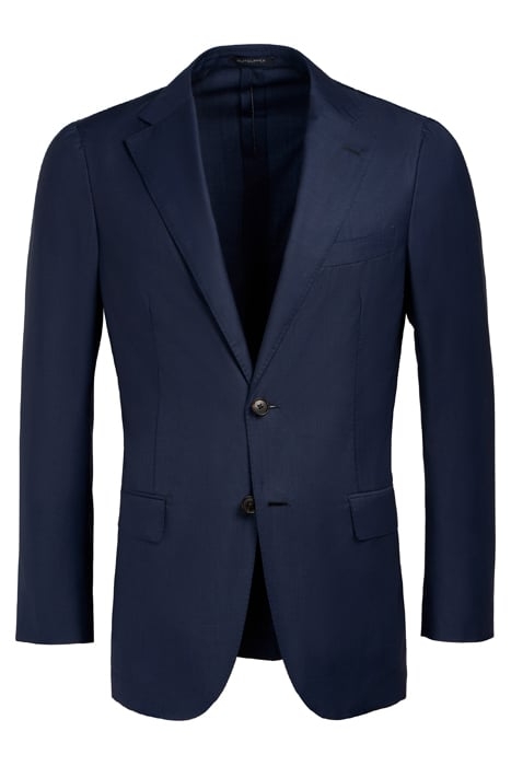 Navy Checked Havana Suit 2