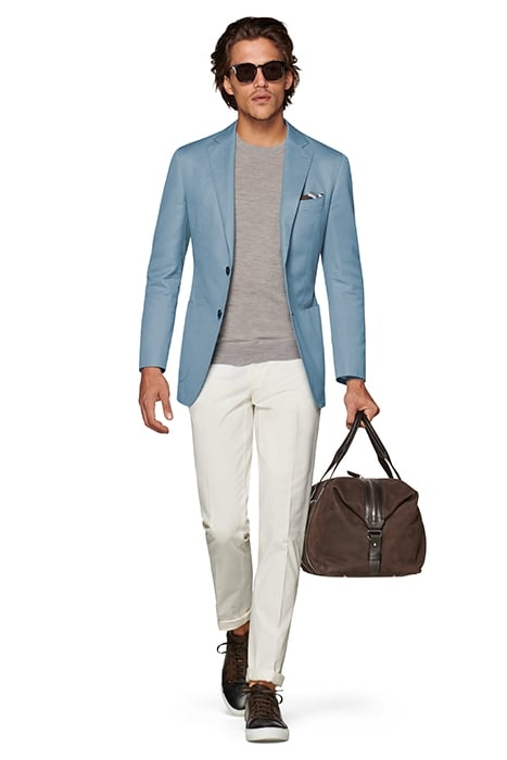 Light Blue Havana Blazer 1