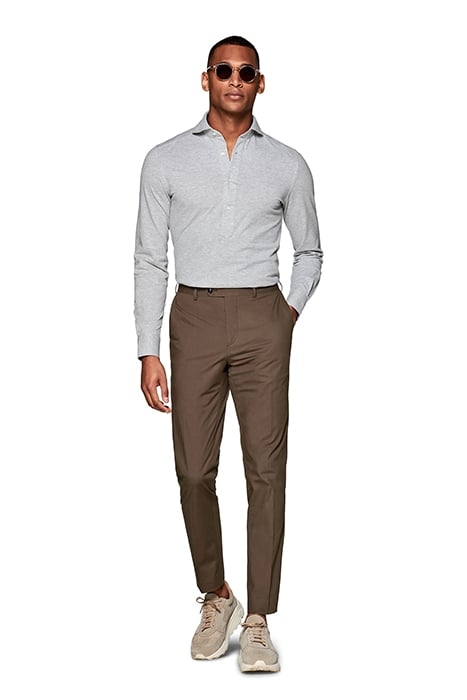 TAUPE SOHO TROUSERS 3