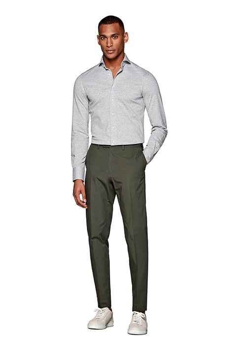 MID GREEN SOHO TROUSERS 4