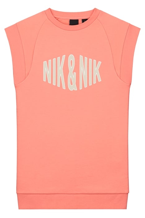 ABELLA SWEATDRESS CORAL RED CORAL RED 1