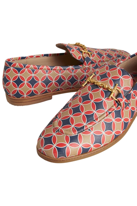 SNAFFLE DETAIL LEATHER LOAFERS MUL 4