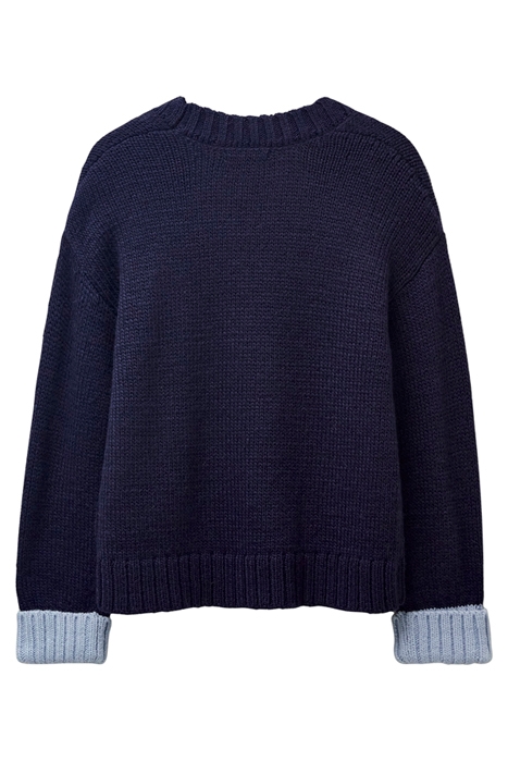 SNUG KNITTED CARDI DARK NAVY 6