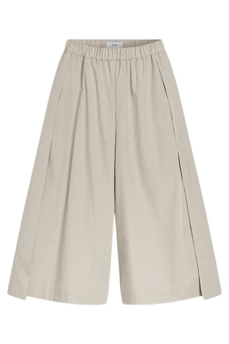 WOMEN SIDE SPLIT CULOTTE GRAIN BEIGE 7
