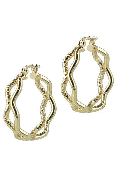 OTAZU DIVINE HOOPS GOLD SMALL GOLD 1