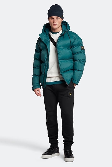 SCULPTURAL PUFFER JACKET W746 MALACHITE GREEN 3