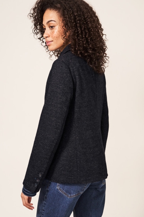 OLIVIA WOOL MIX JERSEY BLAZER GREY 2