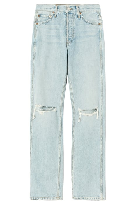 90S HIGH RISE LOOSE BLEACH DESTROY 1