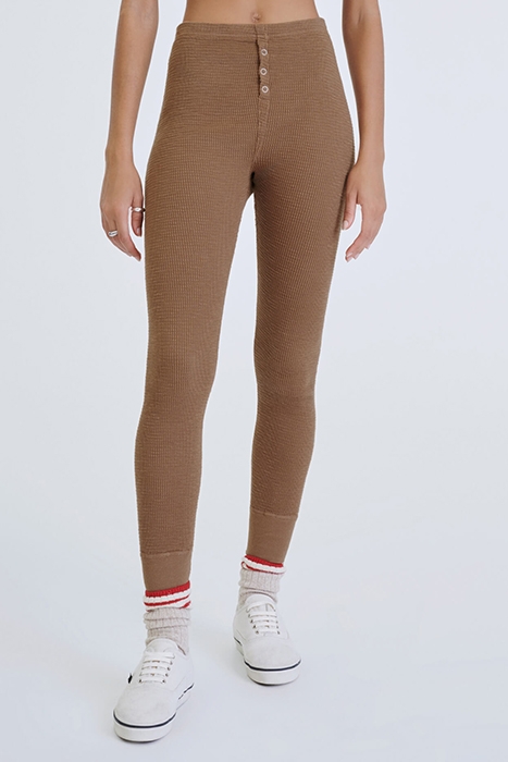 THERMAL LEGGING TAN BROWN 1