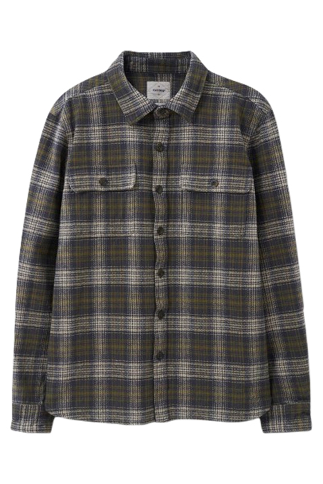 DARWEN CHECK OVERSHIRT BLK MLT 1