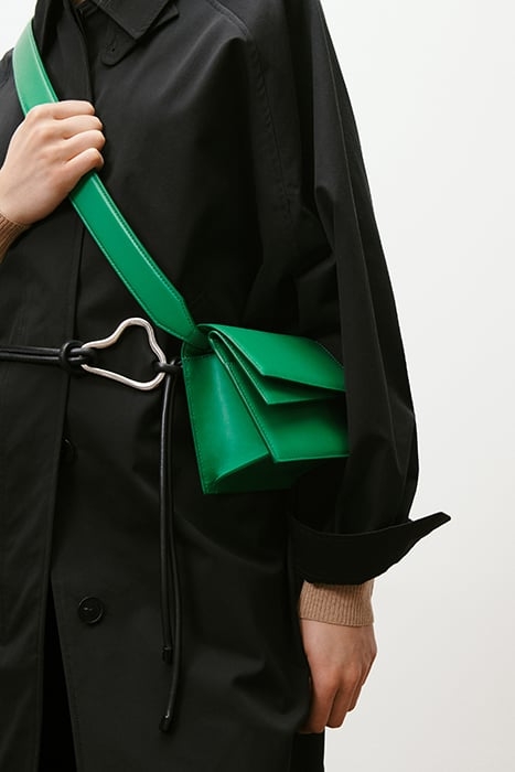 WOMEN SHOULDER BAG XS BAG GREEN PATINA 2