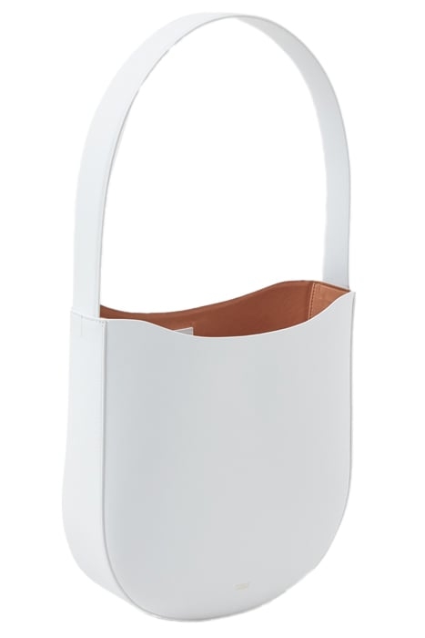 WOMEN HALF ROUND BAG M BAG WHITE 2