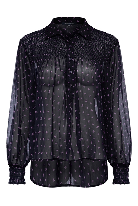 AUGUSTINE REC CRINKLE SMCK TOP UTILITY BLU-PINK VIO 3