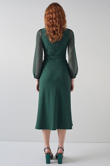 PERDY MIDI DRESS GREEN 2