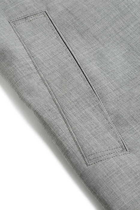 LIGHT GREY RAINCOAT 7